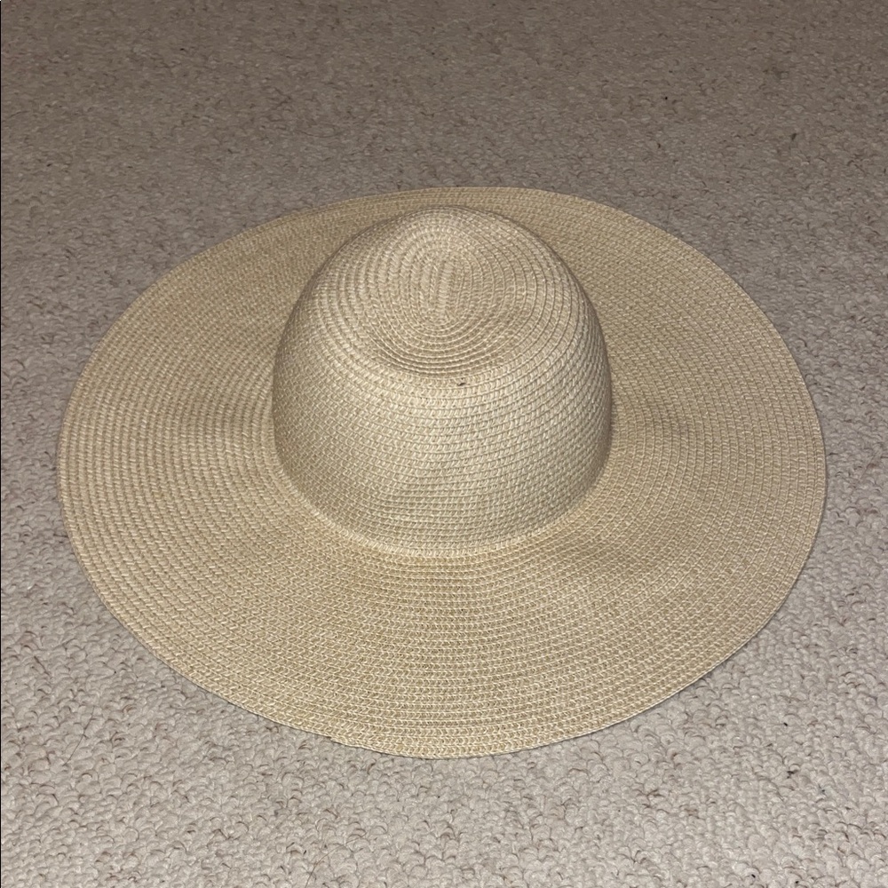 Target Tan Wide-Brim Hat